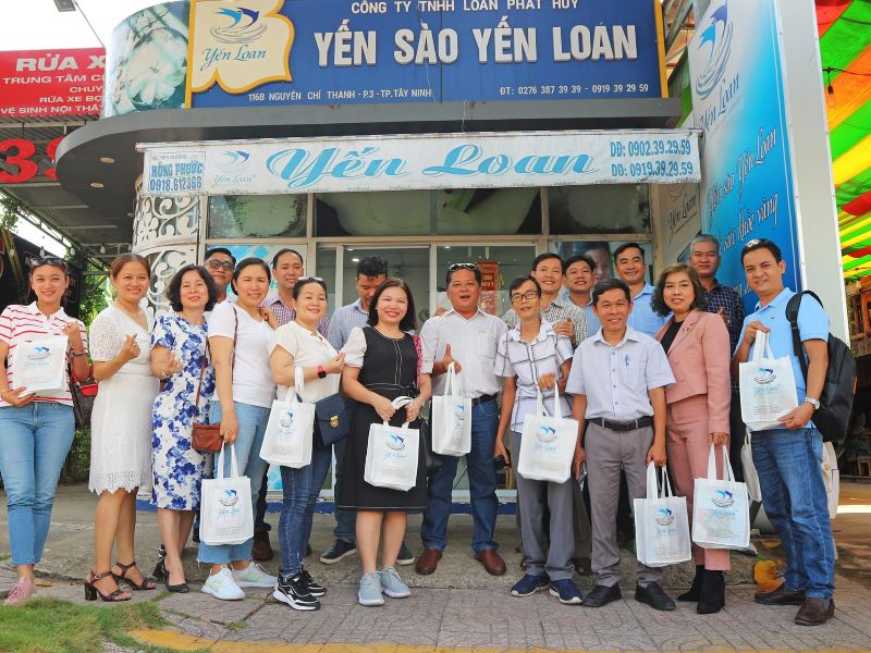CLB C&D Ghé Thăm Doanh Nghiệp Hội Viên Mới Yến Sào Yến Loan Tại TP Tây Ninh