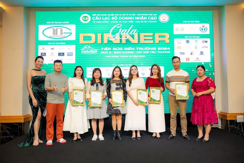 CLB C&D - GALA DINNER THẮM TÌNH DOANH NHÂN, LAN TỎA SỨ MỆNH VÌ CỘNG ĐỒNG